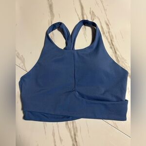 9$ ❤️ Blue Racerback Sports Bra XS